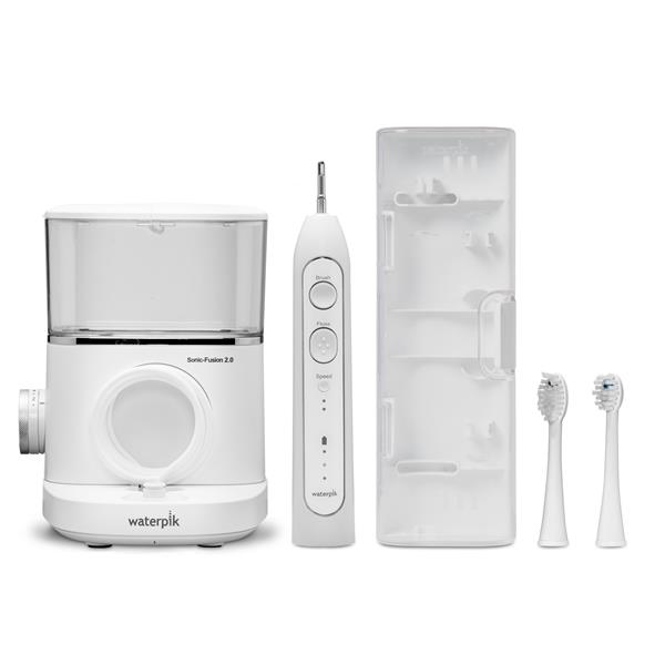 White Waterpik™ Sonic-Fusion™ 2.0 Professional Flossing Toothbrush - Image 8