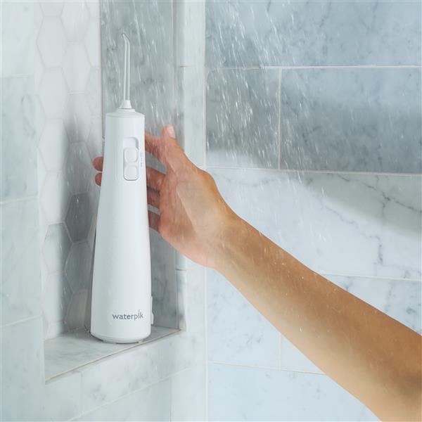 White Waterpik™ Cordless 1100 Water Flosser - Image 3