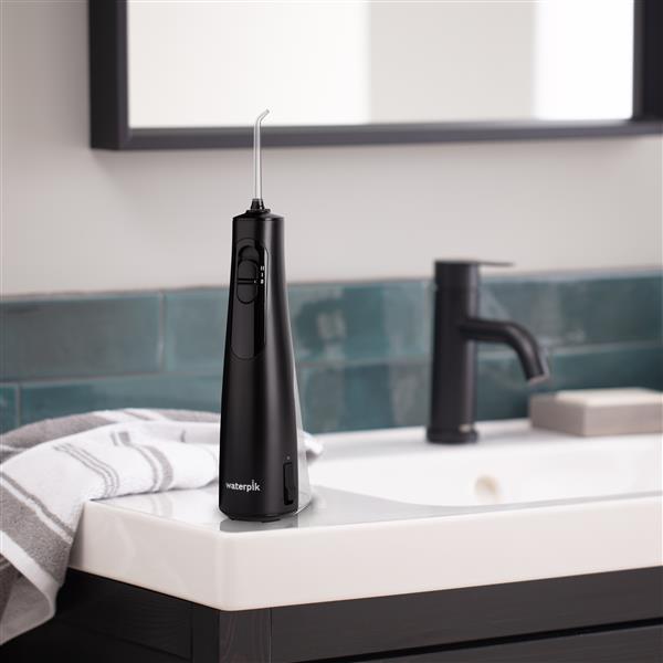 Black Waterpik™ Cordless Enhance Water Flosser - Image 6