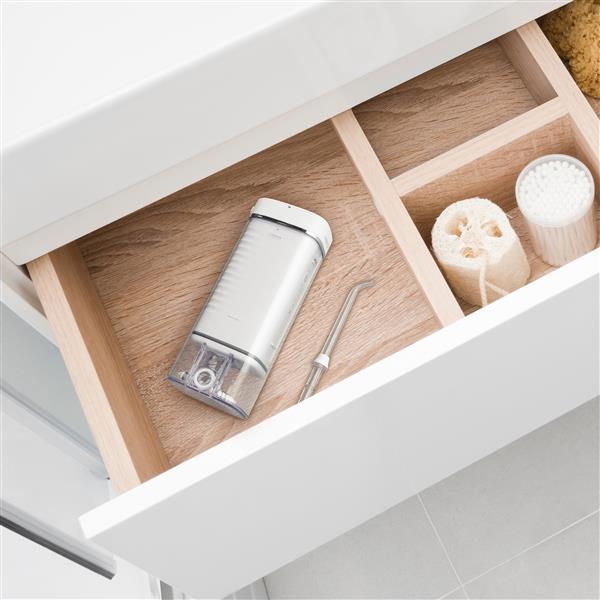 White Waterpik™ Cordless Slide Water Flosser - Image 4