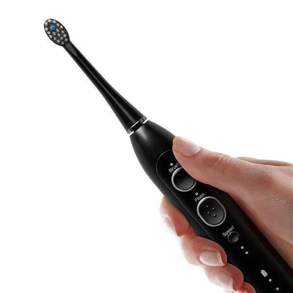 Black Waterpik™ Sonic-Fusion™ 2.0 Flossing Toothbrush - Image 5