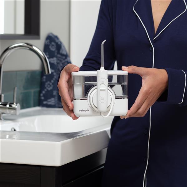 White Waterpik™ ION Professional Countertop Cordless Water Flosser - Image 4