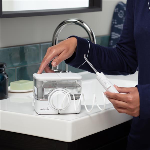 White Waterpik™ ION Professional Countertop Cordless Water Flosser - Image 6