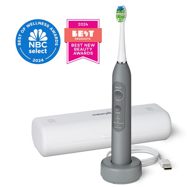 Gray Waterpik™ Sensonic™ Electric Toothbrush - Image 2