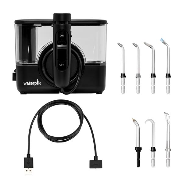Black Waterpik™ ION Professional Countertop Cordless Water Flosser - Image 8
