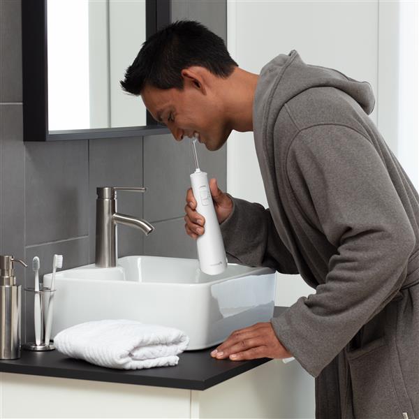 White Waterpik™ Cordless Pulse Water Flosser - Image 3