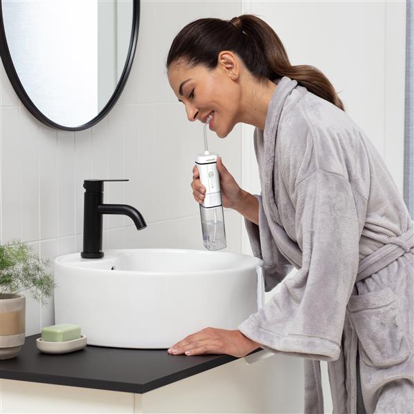 White Waterpik™ Cordless Slide Professional Water Flosser - Image 3