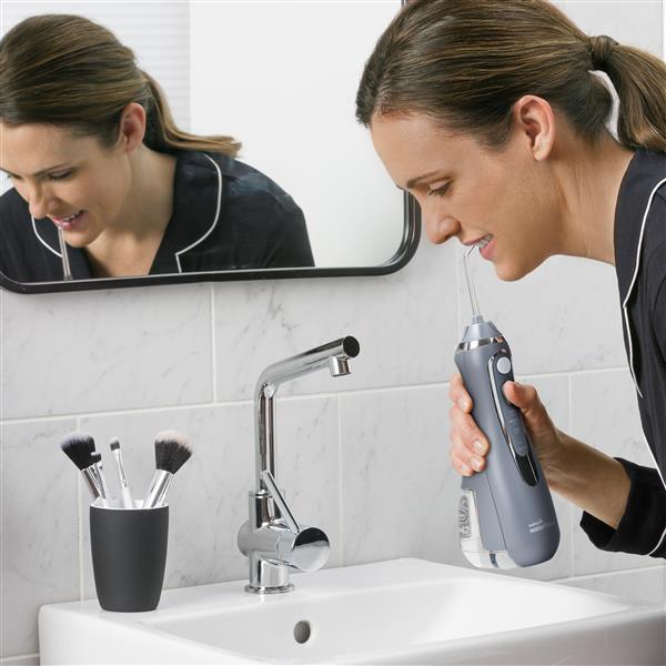 Gray Waterpik™ Cordless Advanced 2.0 Water Flosser - Image 3