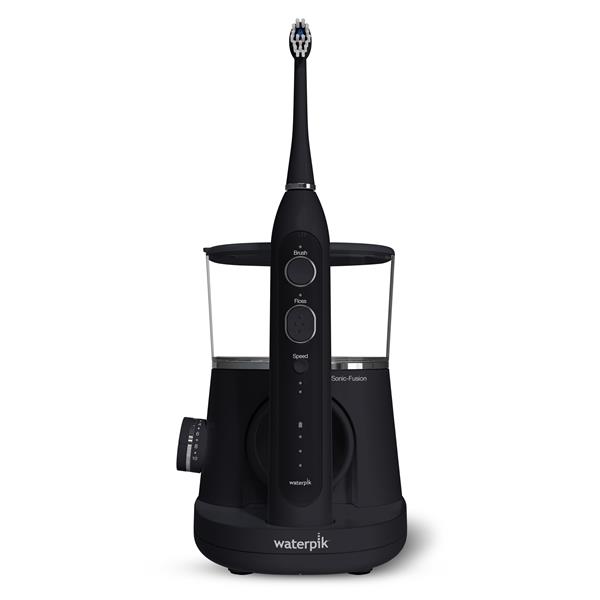 Black Waterpik™ Sonic-Fusion™ 2.0 Flossing Toothbrush