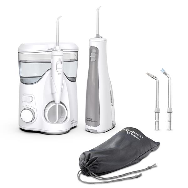 White Waterpik™ Ultra Plus and Cordless Freedom Combo